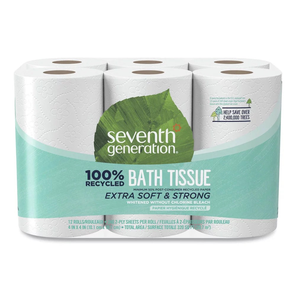 Seventh Generation Toilet Paper, 12 Rolls
